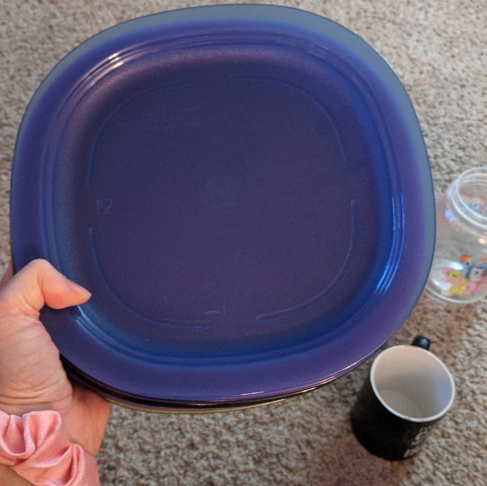 Tupperware plates